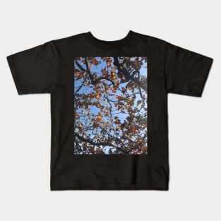 Grape leaf vine in akrotiri Kids T-Shirt